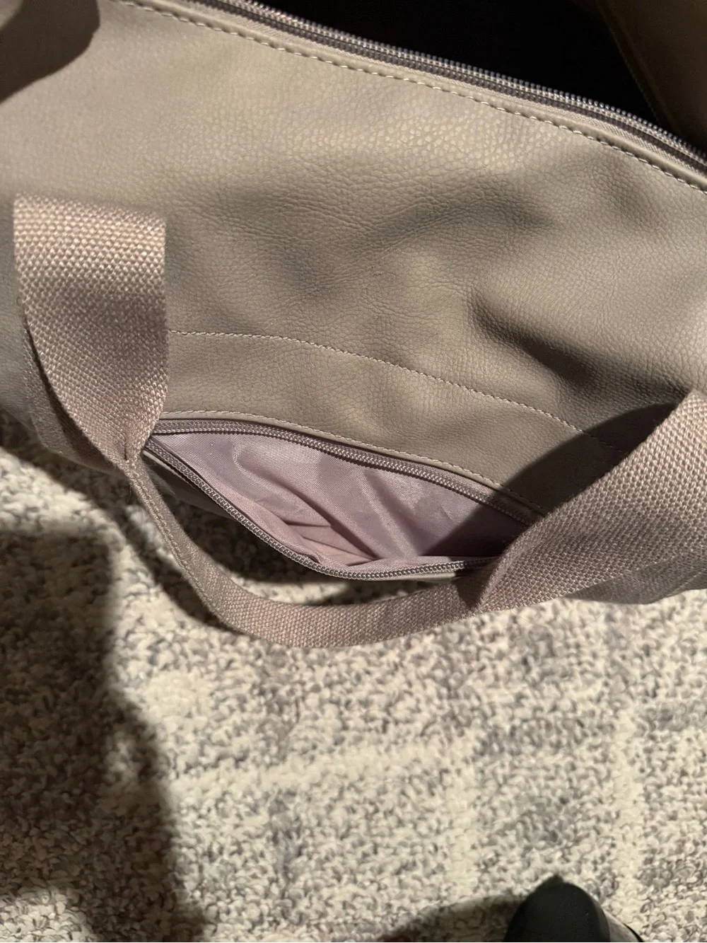 Cotton On Taupe Duffel Bag